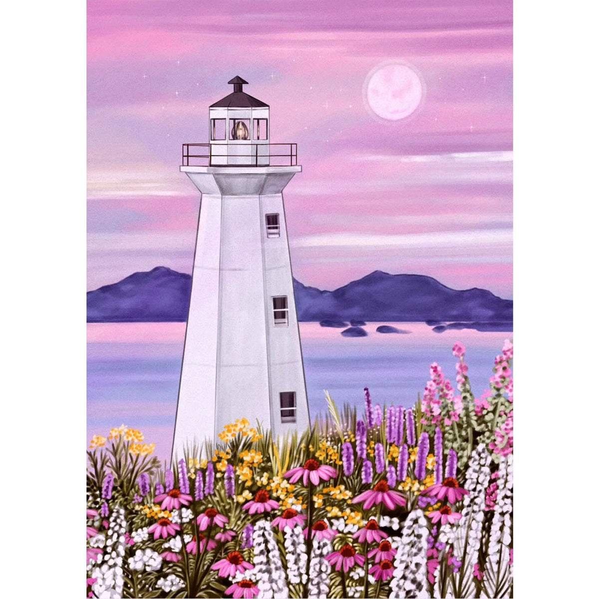Harbour Lighthouse| 1000-Piece Puzzle for Adults | Designed in Canada by Susie Armstrong