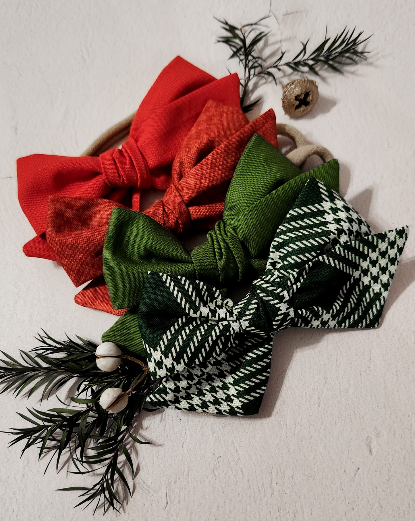 Nœuds surdimensionnés de Noël