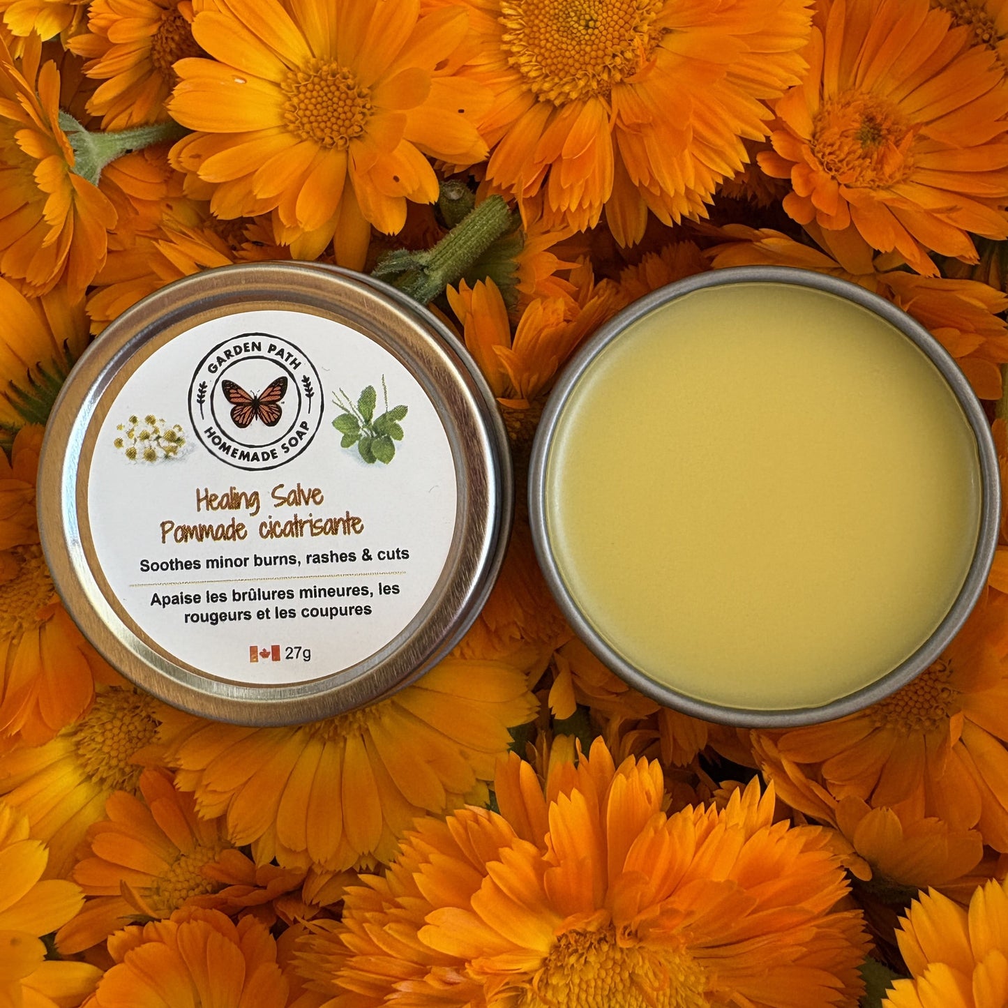 Baume réparateur | Ingrédients 100% naturels et huiles essentielles | Soins corporels