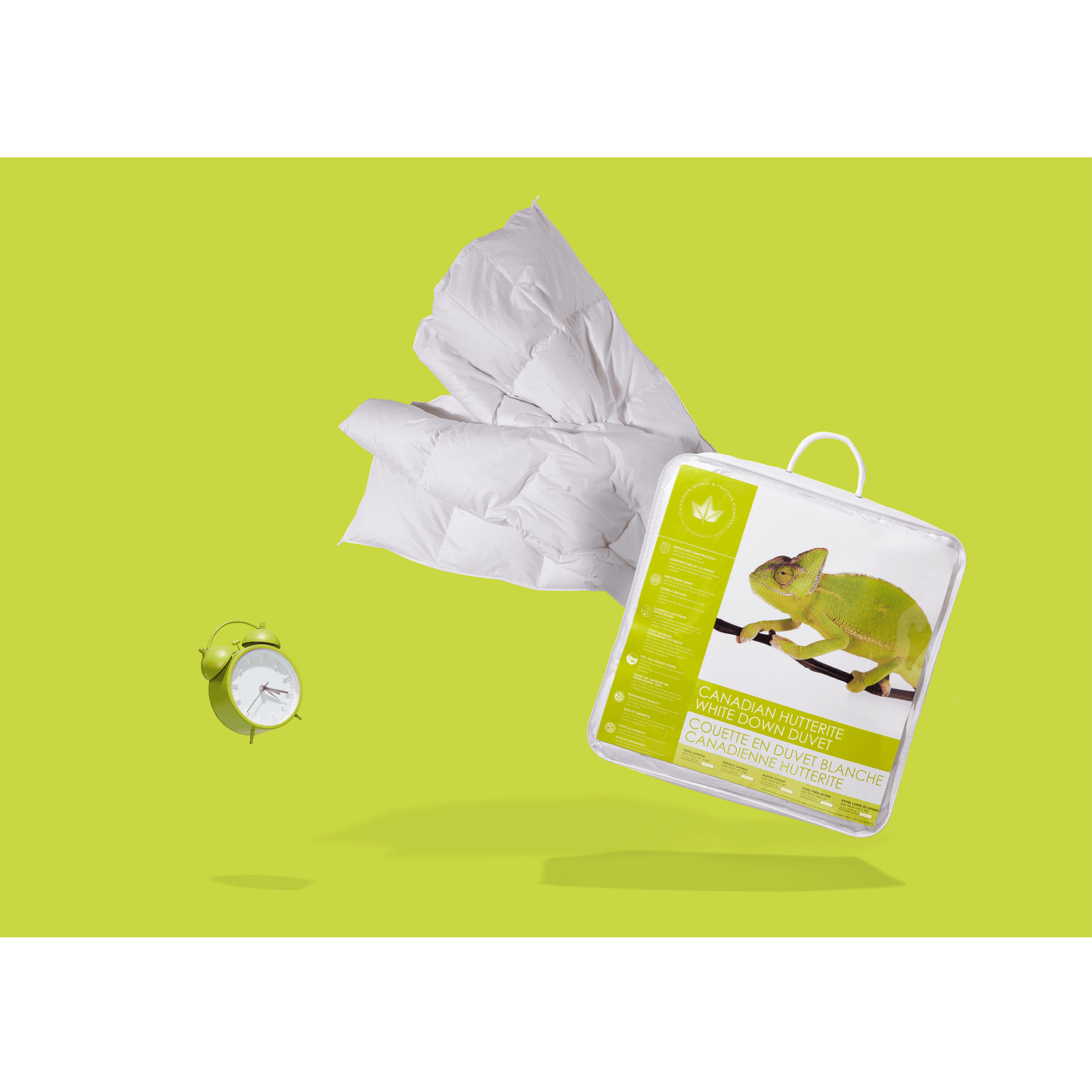 Couette en duvet blanc Hutterite