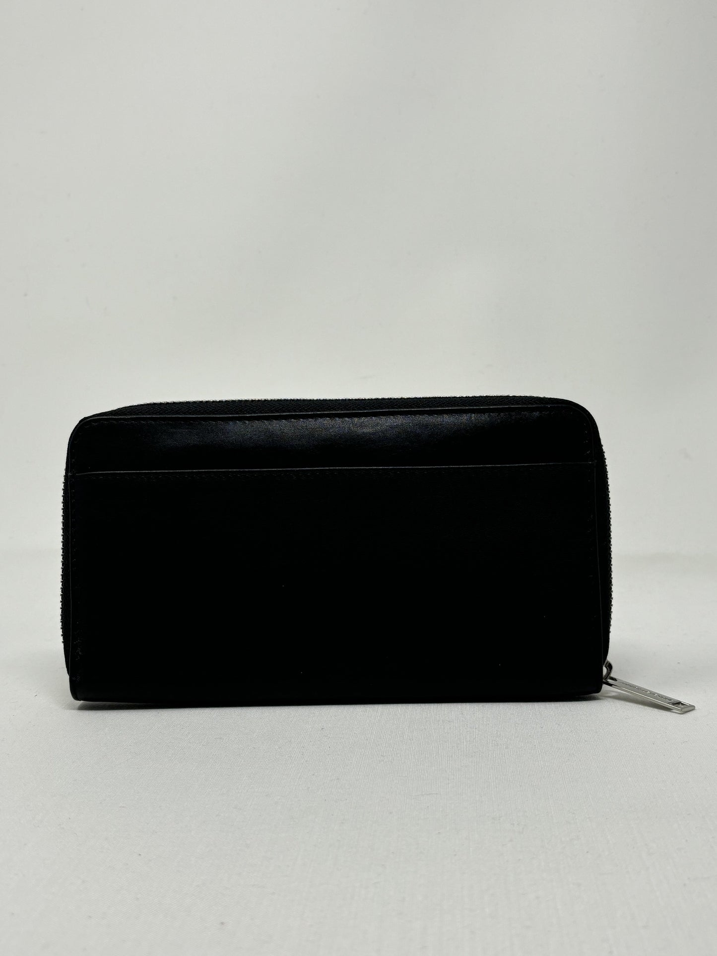 Anna Leather Wallet, Black