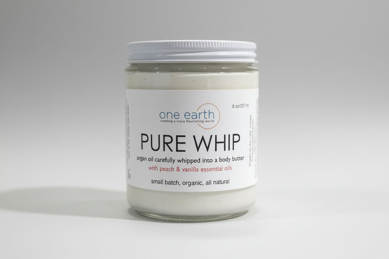 Beurre Corporel Pure Whip – Pêche + Vanille | 240 ml