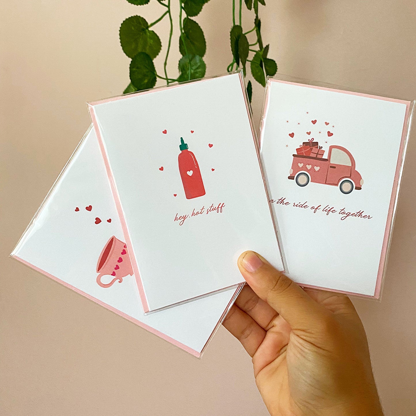 Salut, beauté ! Mini carte de vœux