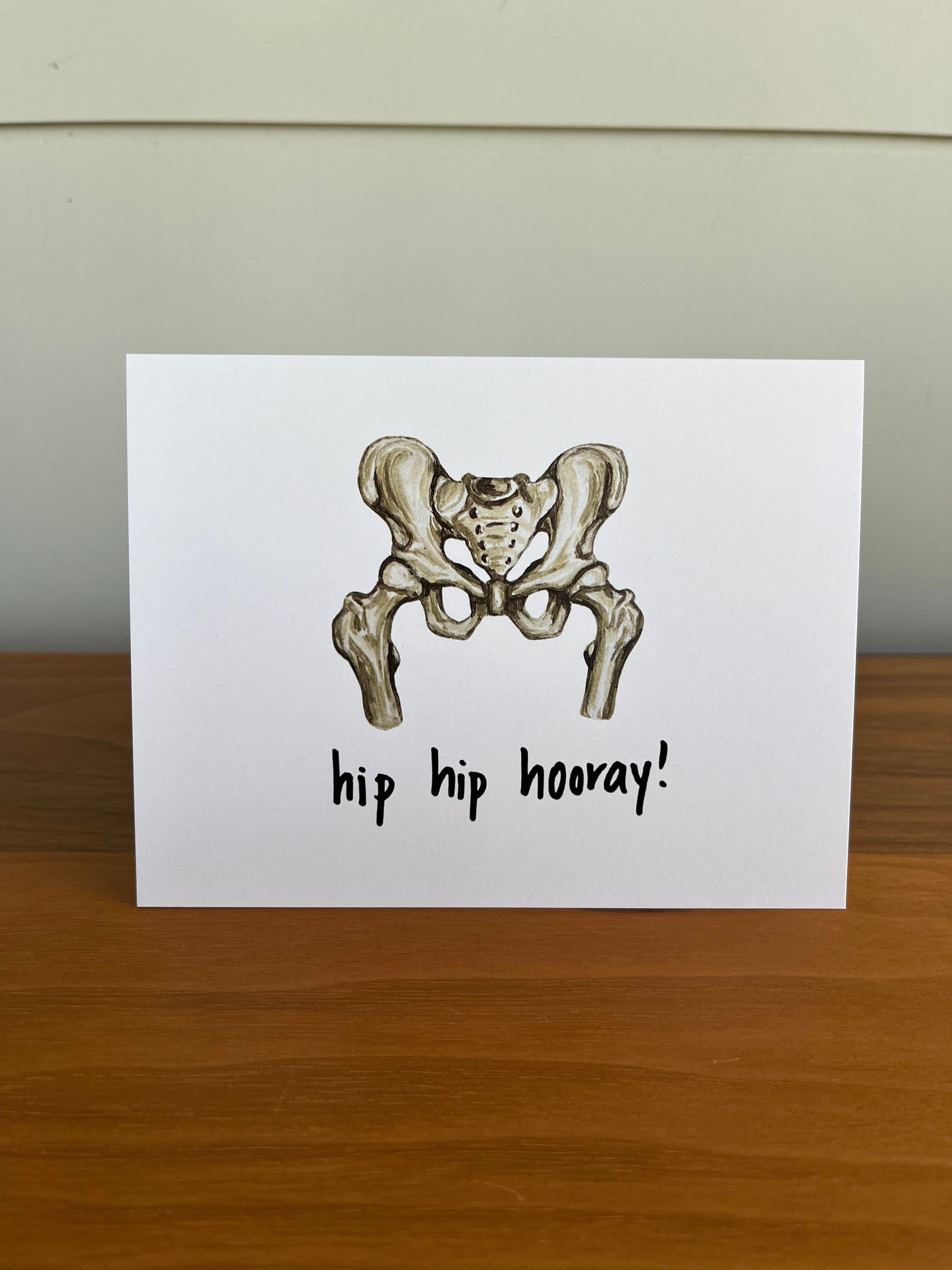 Hip Hip Hourra | Carte de Vœux Blague de Papa Punn-tastique