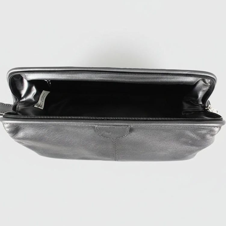 Trousse de Toilette Structurée en Cuir JBG International