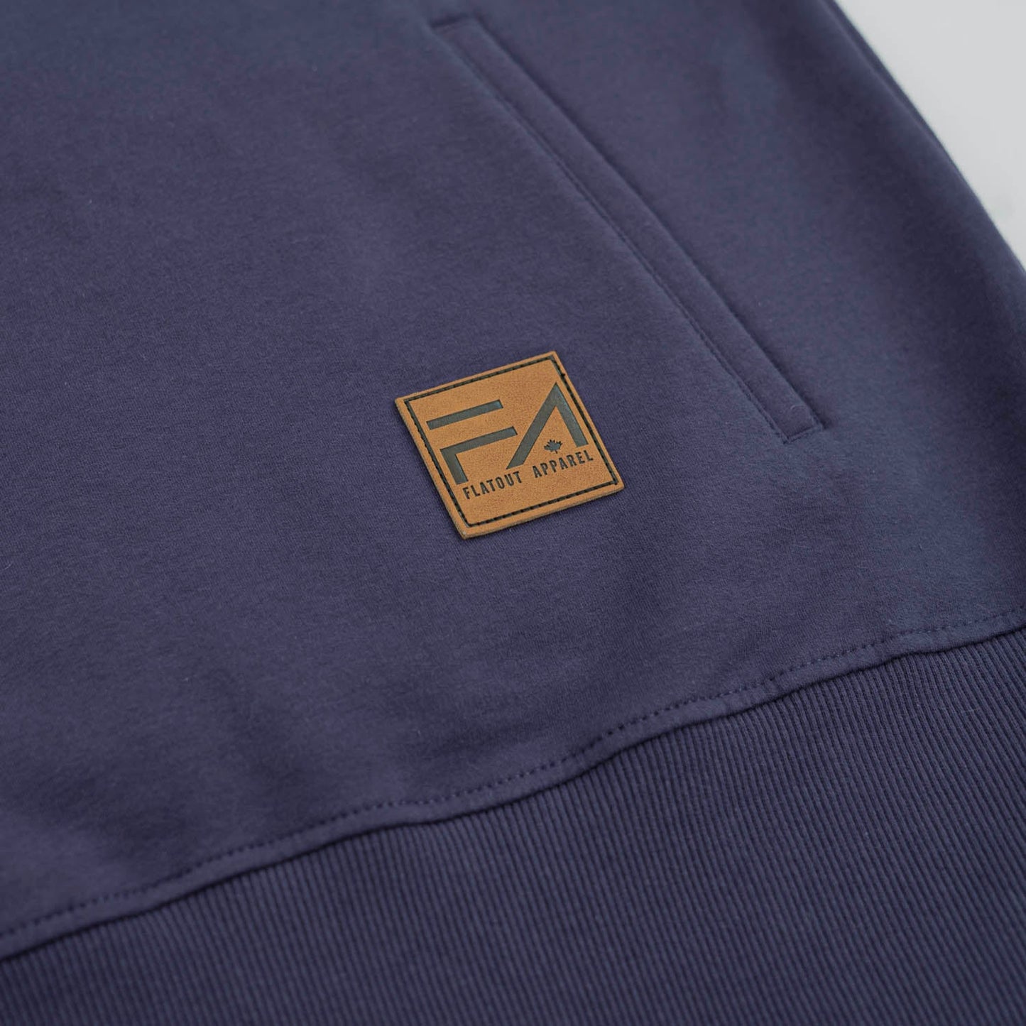 Kora Long Hoodie Violet Foncé