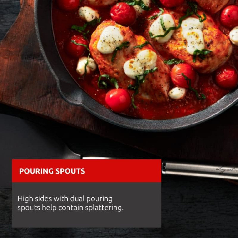 LAGOSTINA L999040130 Cast Iron 10in Skillet