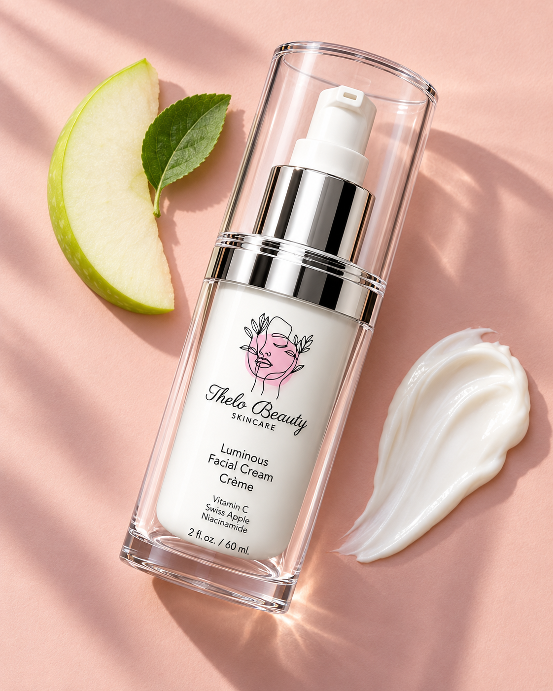 Crème faciale lumineuse