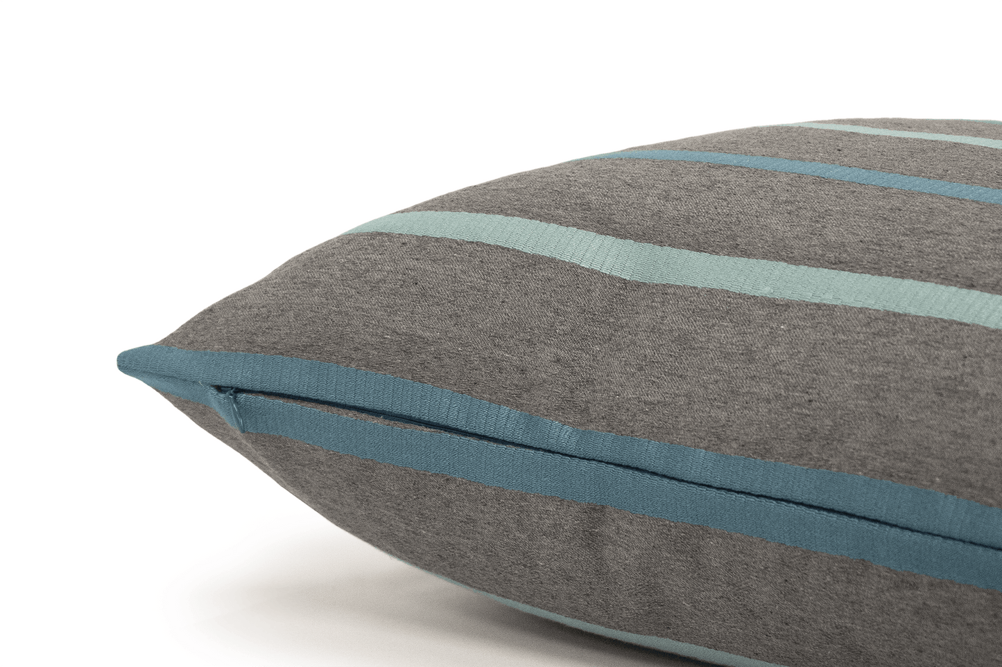 Housse de coussin rayée Tealbay