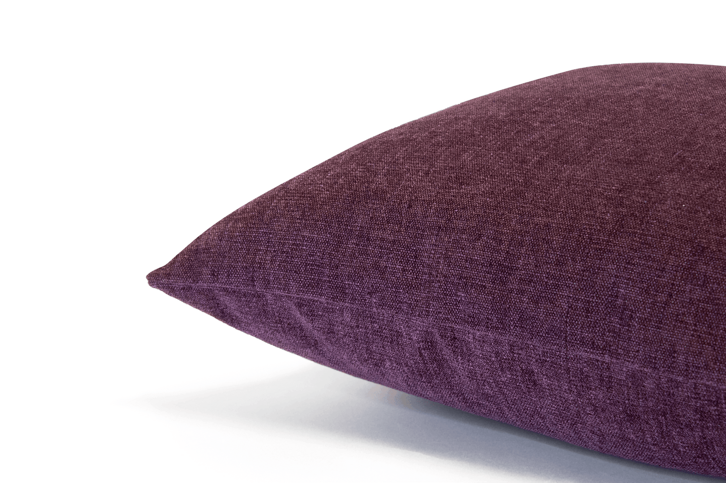 Housse de Coussin Chenille Merlot