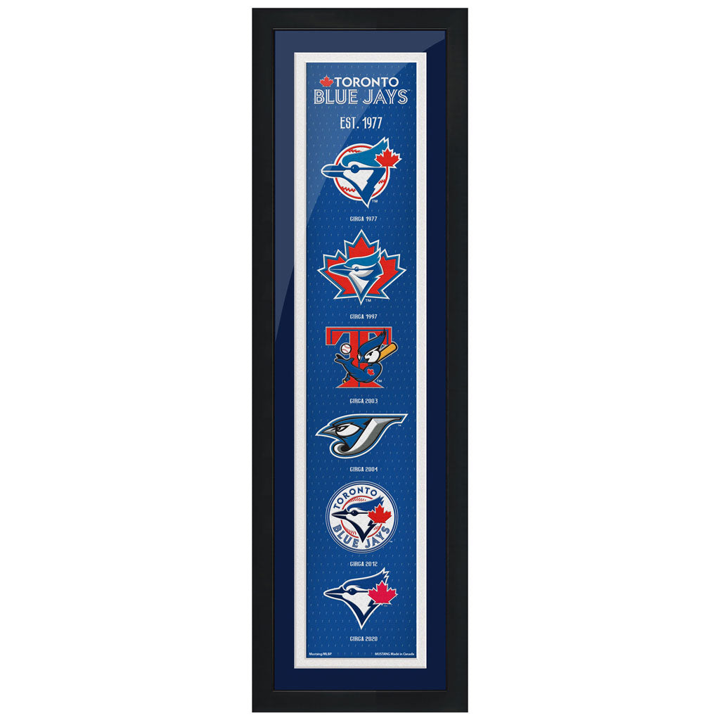 Panneau Encadré Toronto Blue Jays 6x22 Tradition
