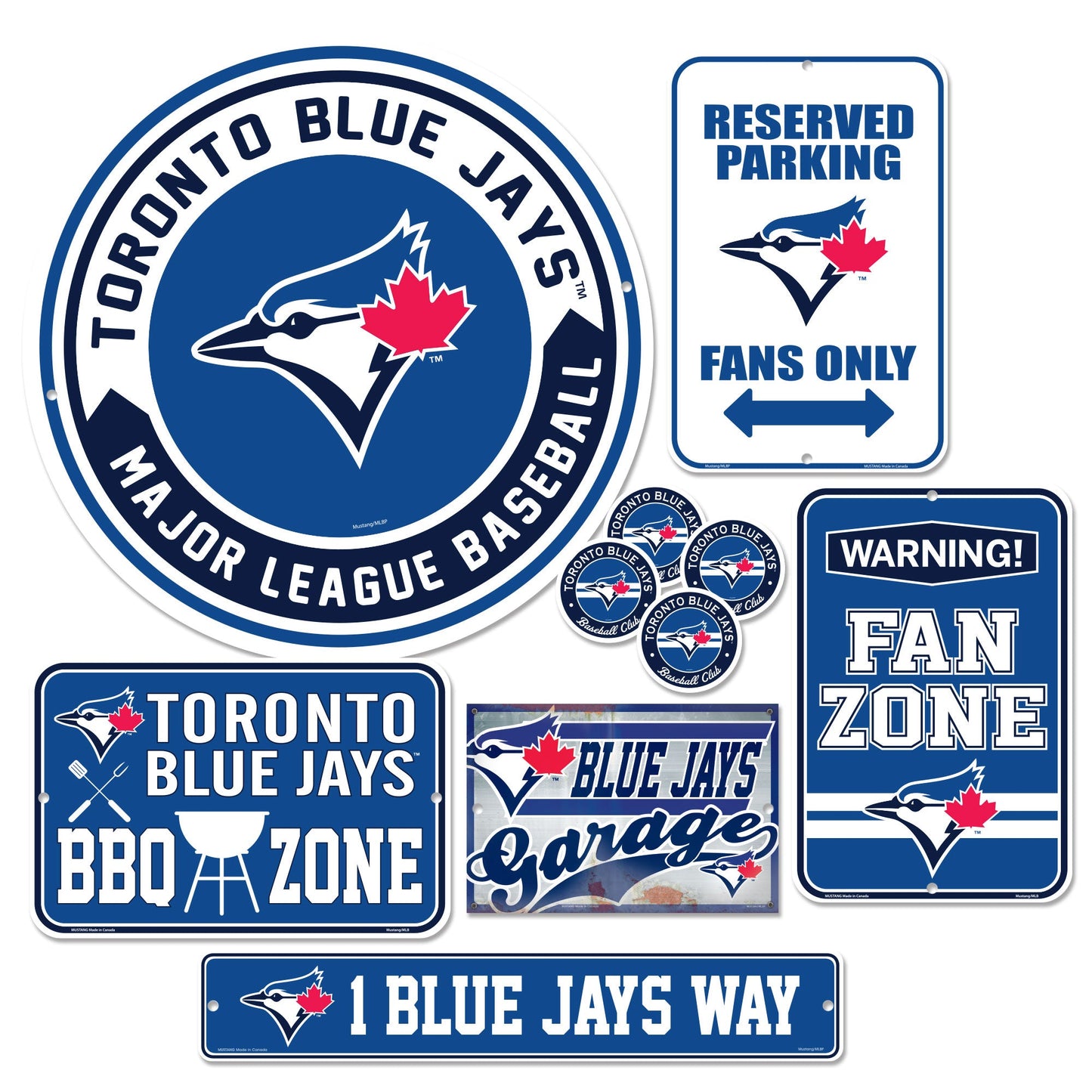 Ensemble ultime de fan des Blue Jays de Toronto - Paquet de 7