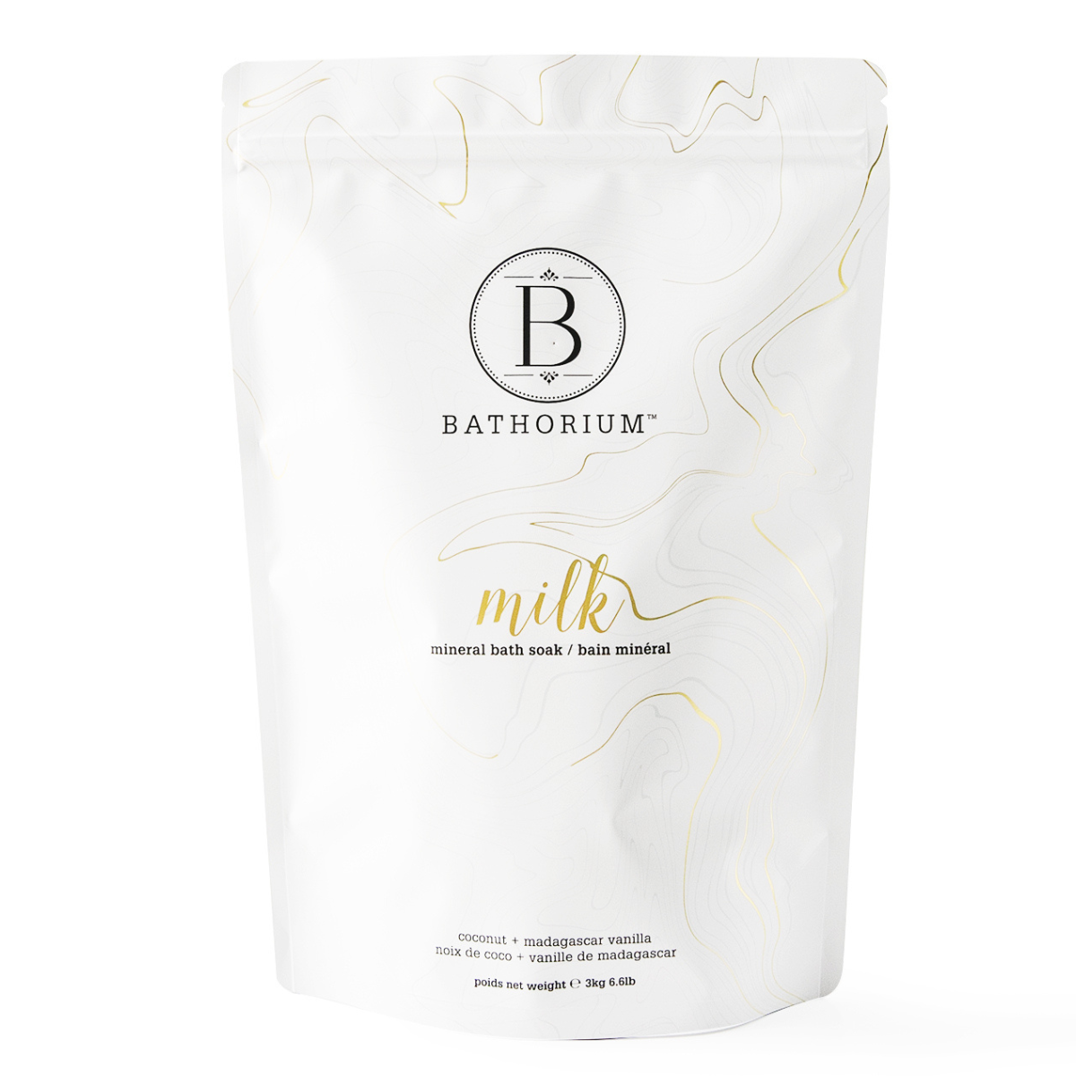 Bain moussant lacté minéral
