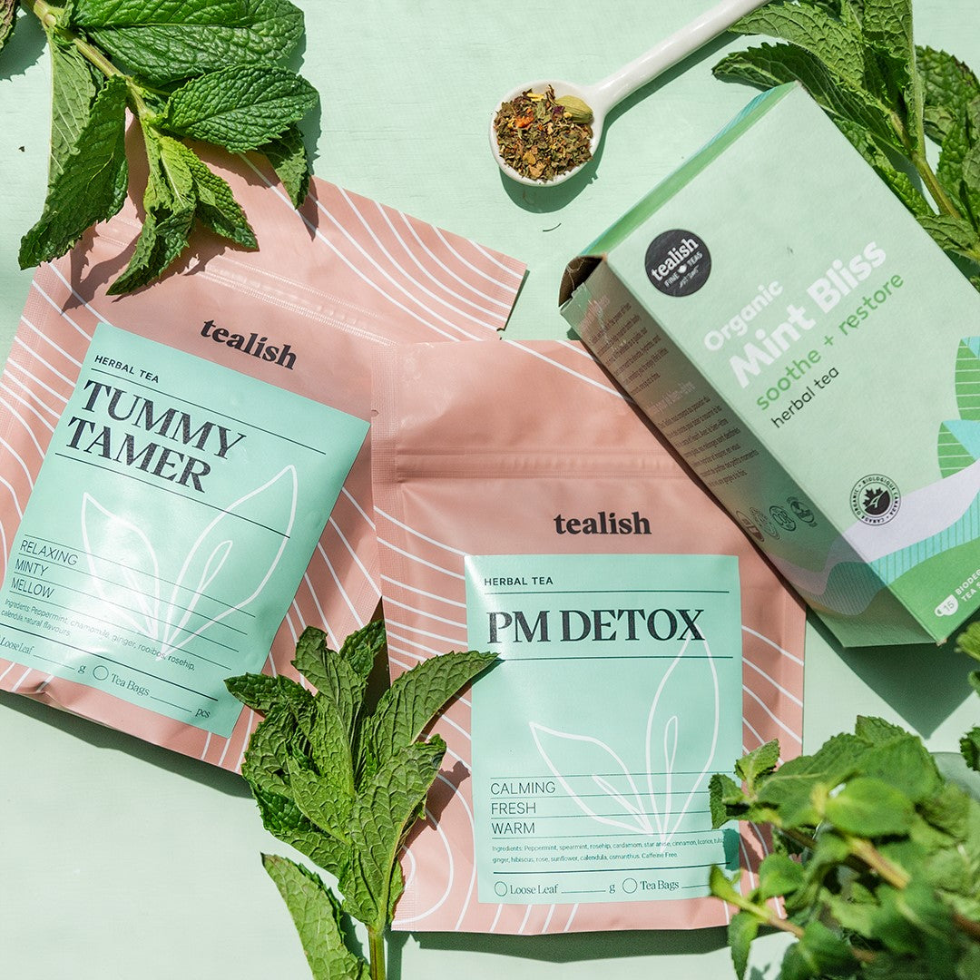 Sachets de thé biologique Menthe Délice