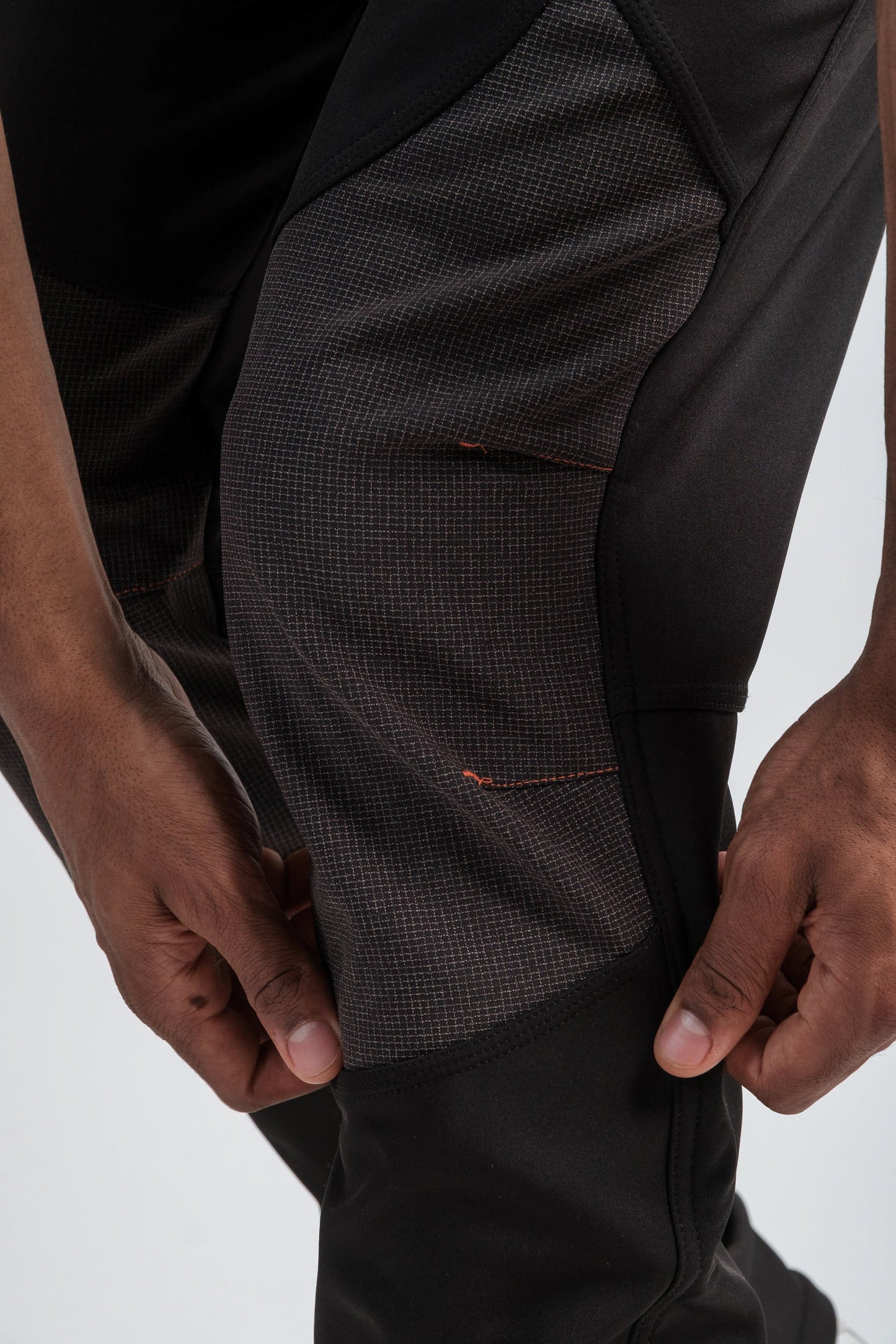 Pantalon d'aventure imperméable gris pour hommes
