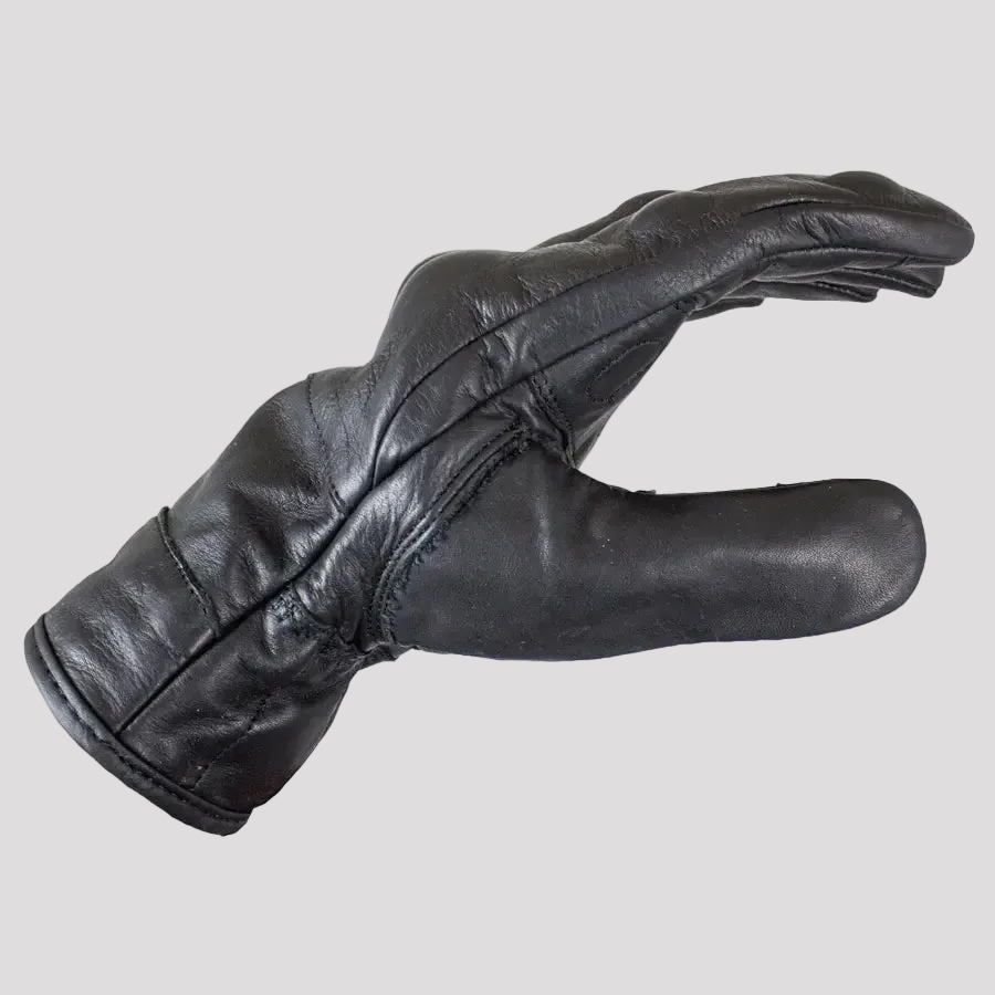 Gants de moto Open Road en cuir avec protections de phalanges en Kevlar pour hommes