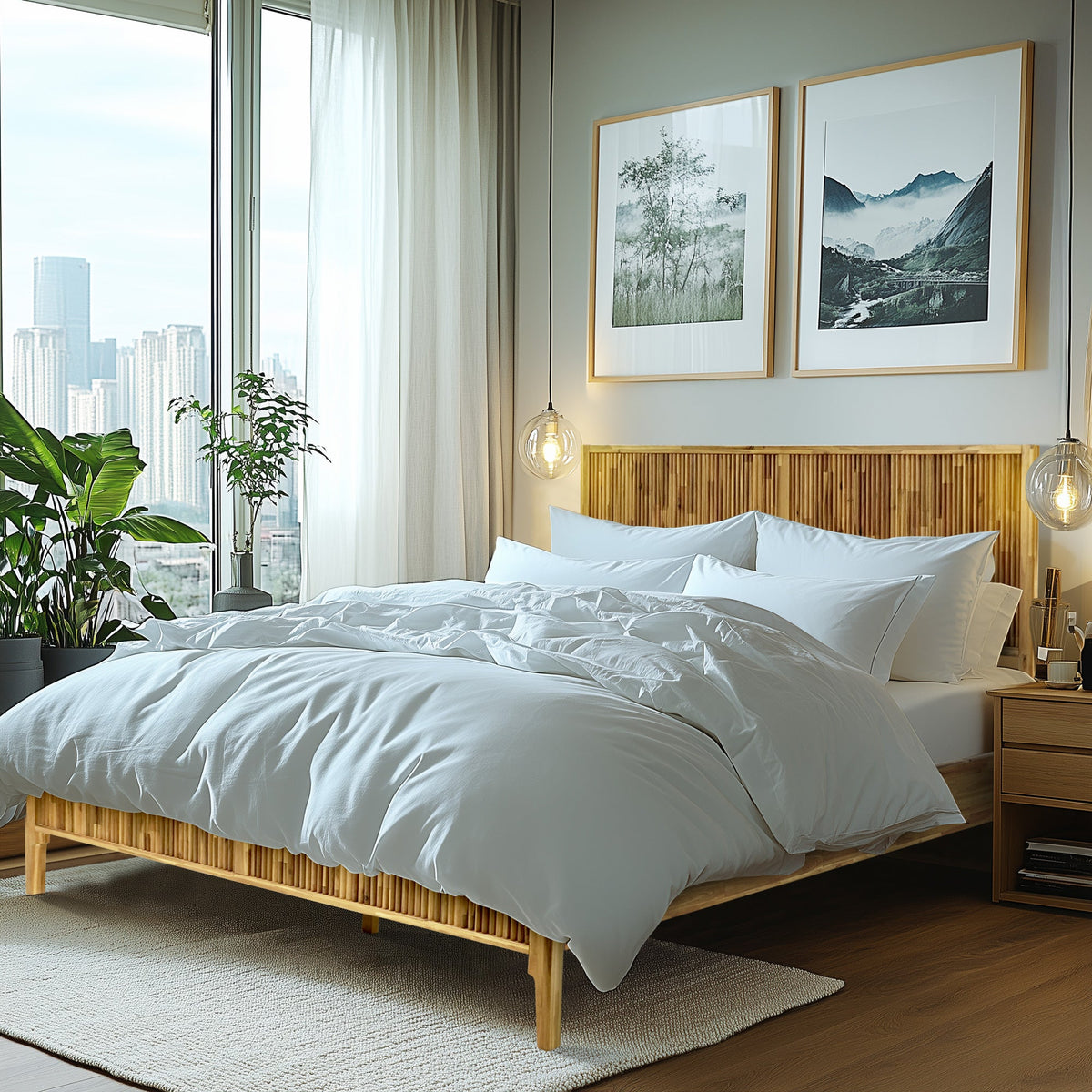 Bosk Solid Wood Bed Frame