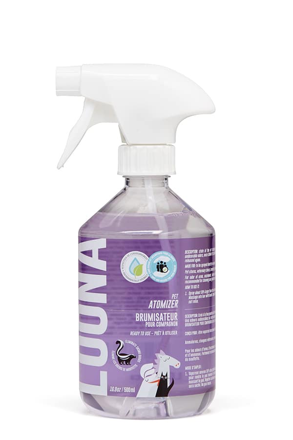 Loona - Atomiseur désodorisant pour animaux de compagnie - 500 ml