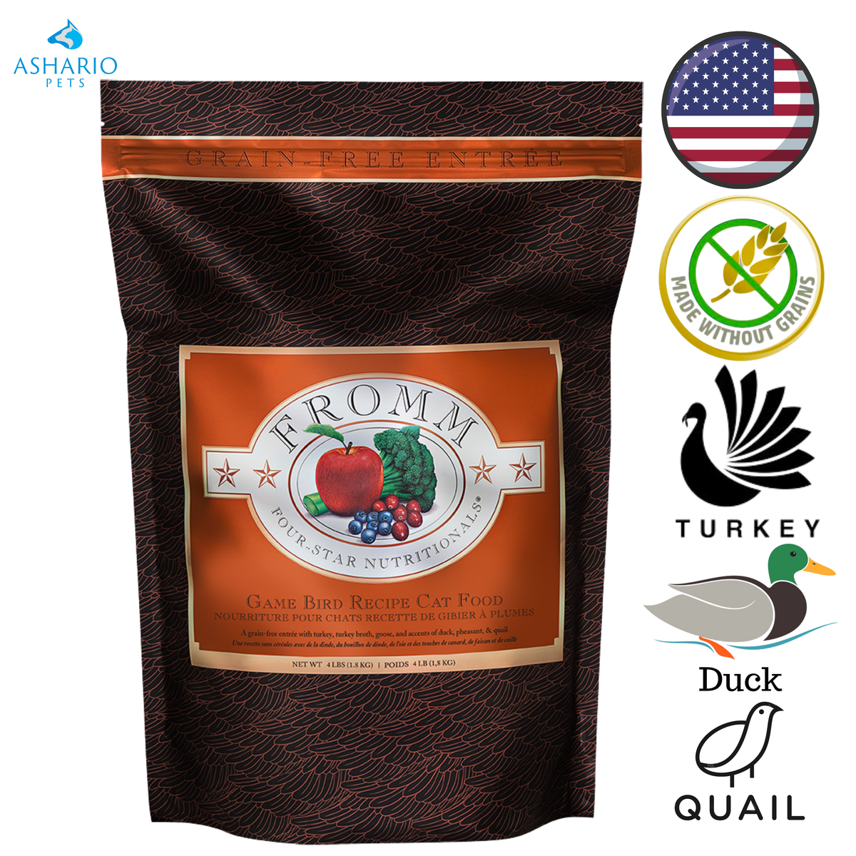 Fromm - Four Star Nutritionals Game Bird Dry Cat Food