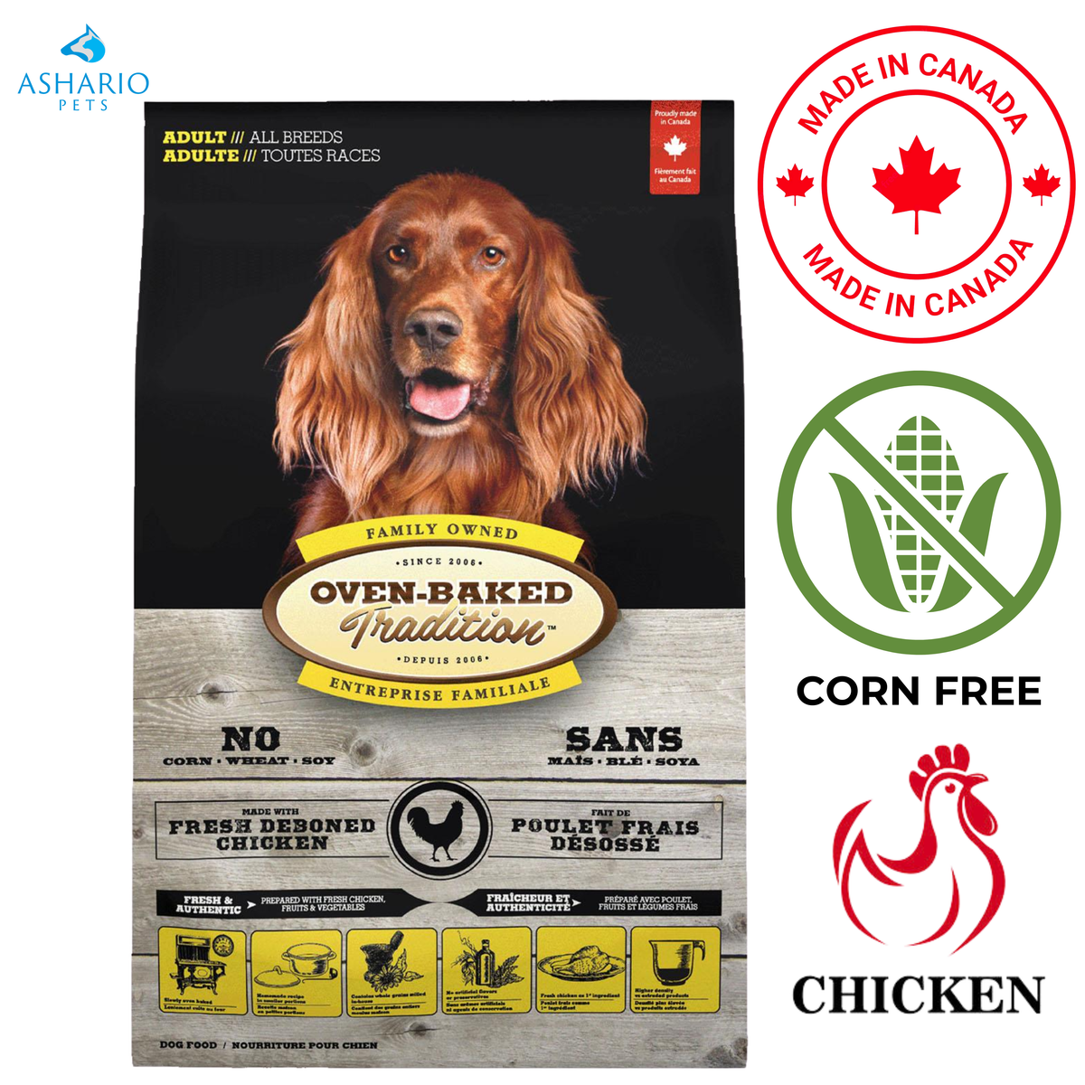 Oven-Baked Tradition - Adult Chicken Dry Dog Food