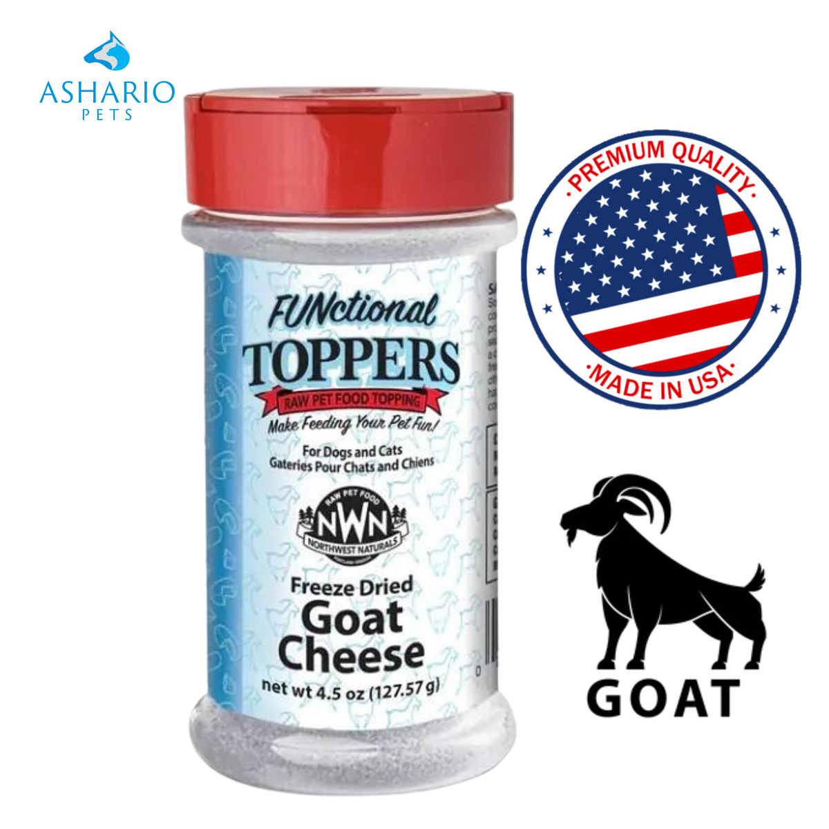 Northwest Naturals - Functional Toppers Goat Cheese