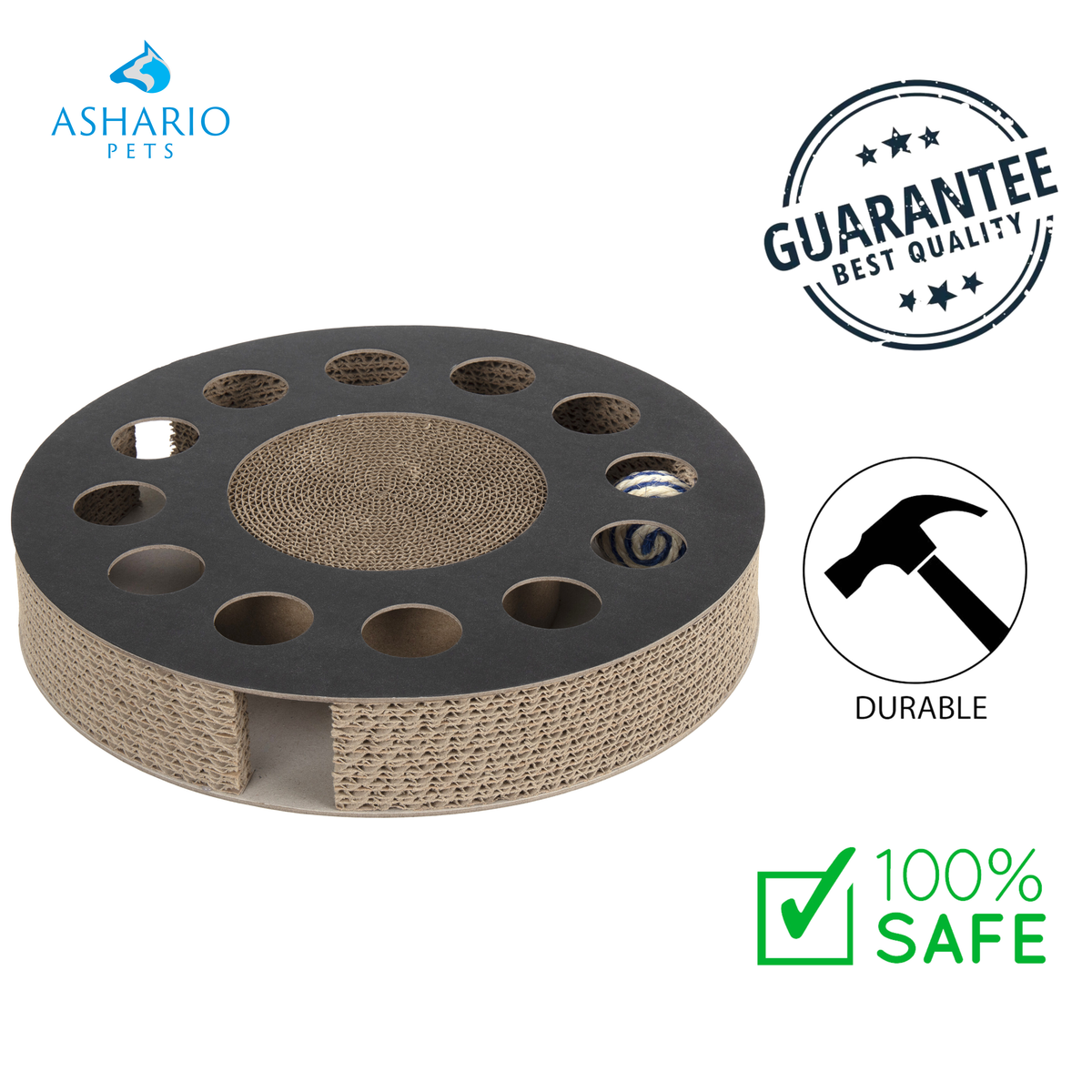 Ware - Cirque-De-Fun Round Scratcher