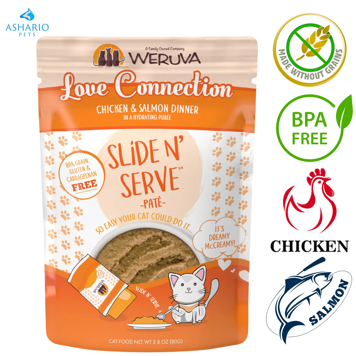 Weruva - Love Connection Wet Cat Food Pouch