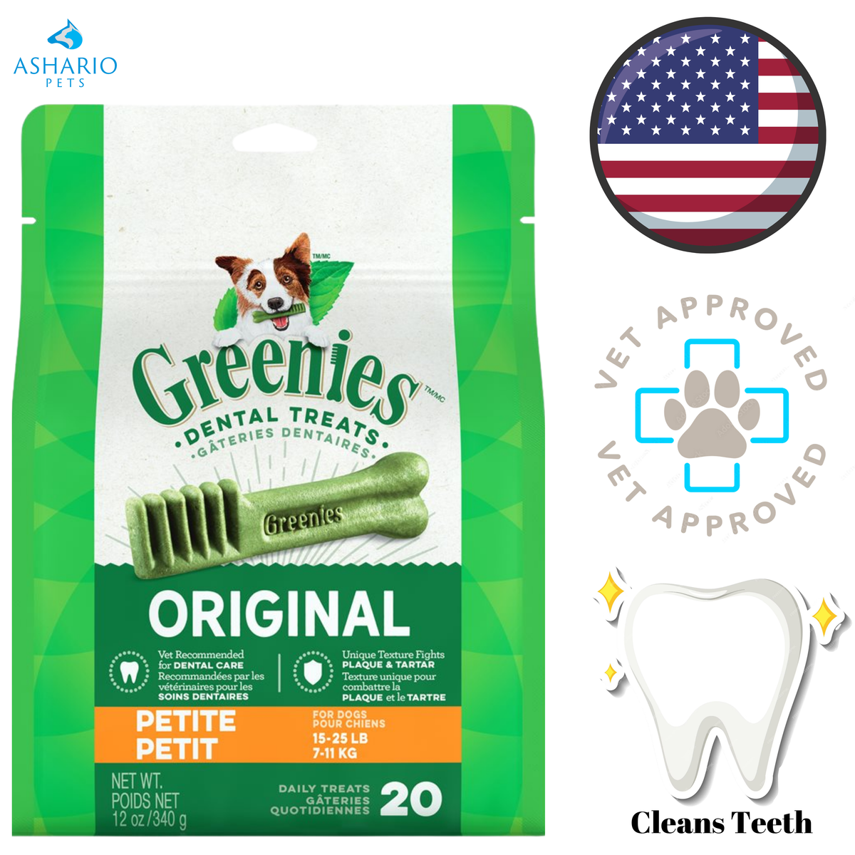 Greenies - Teenie Petite Dental Dog Treats