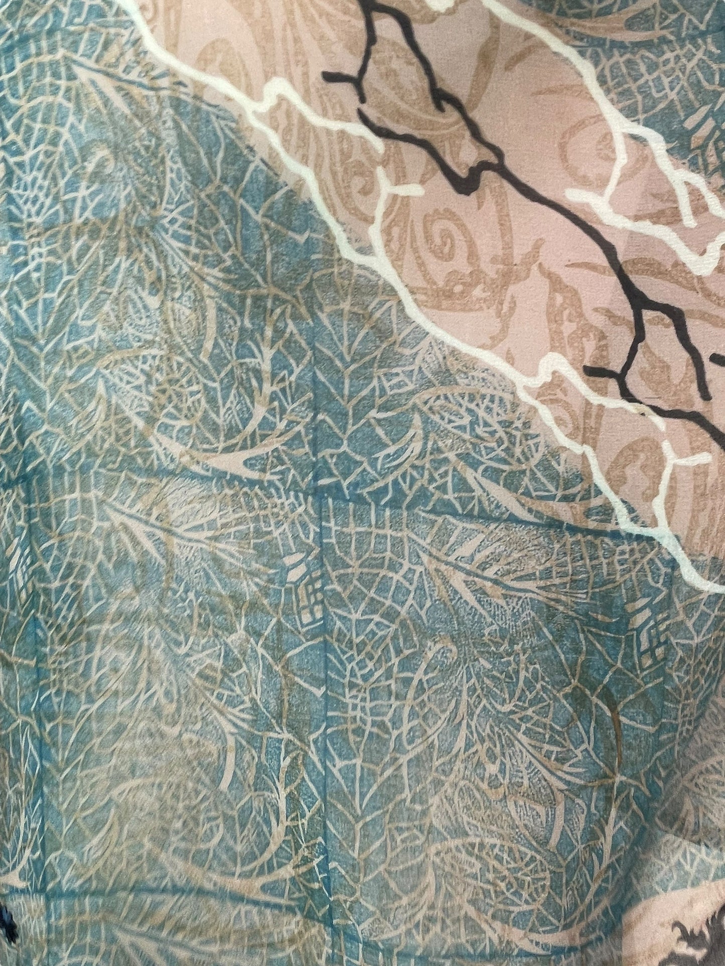 PRG5507 Haut ample en pure soie Sheer Avatar