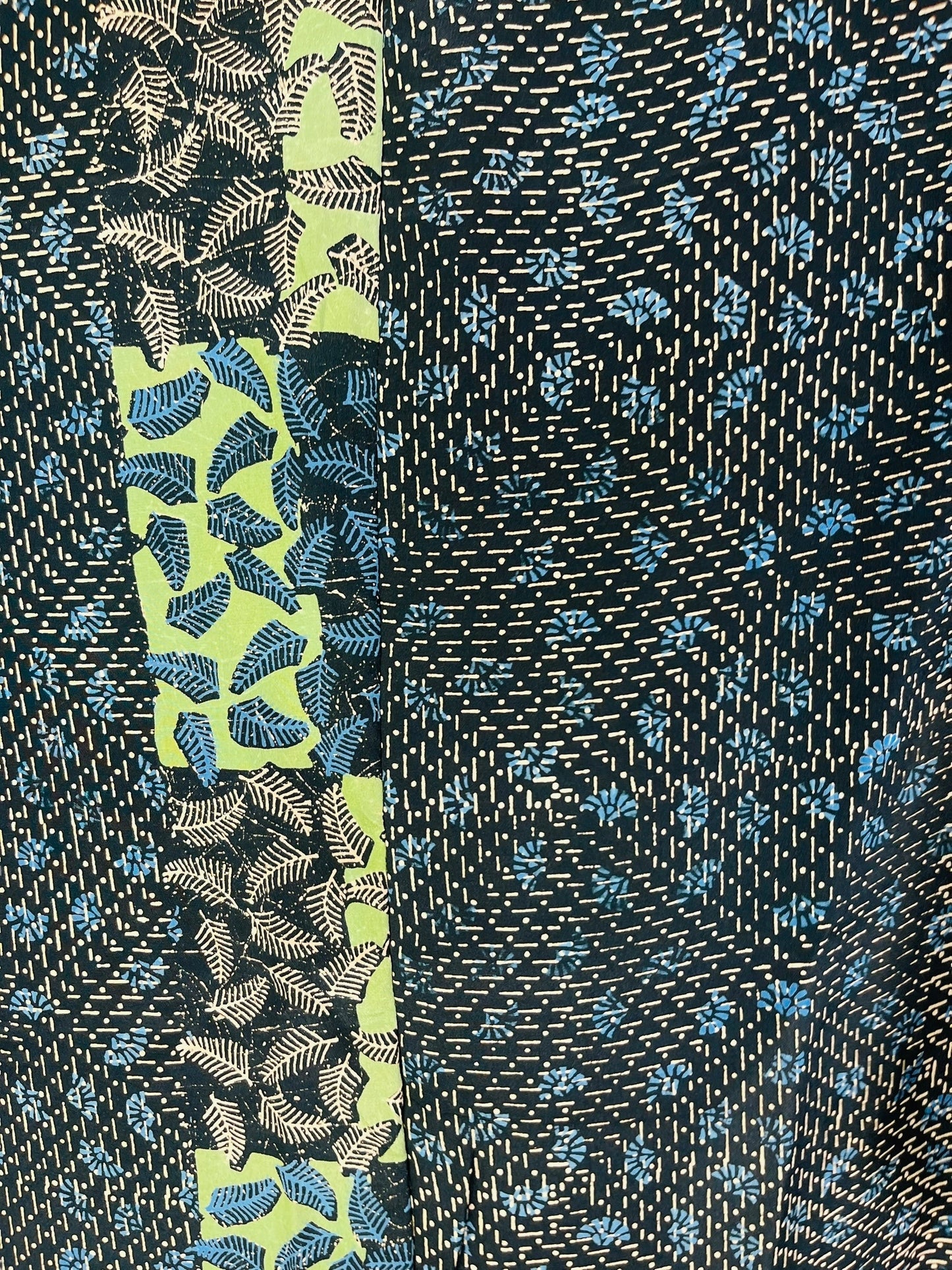 PRC6967 Haut en soie pure Nirvana effet cascade