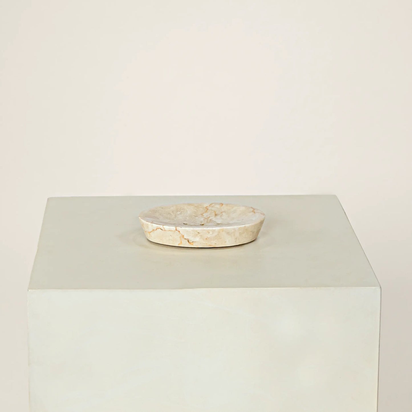 Soap dish in marble