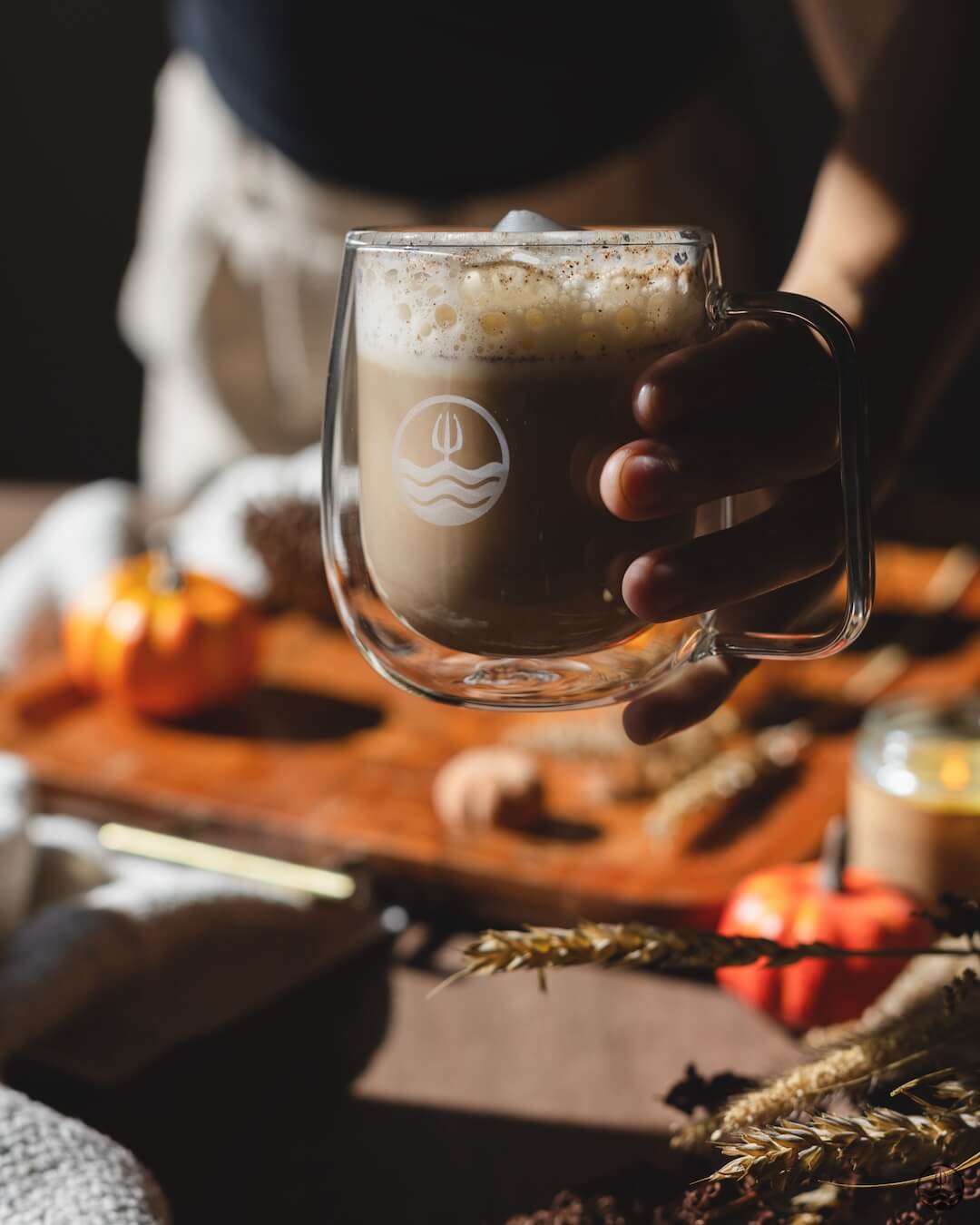 Tasse en verre Poséidon