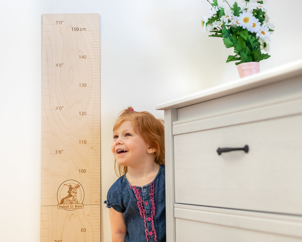 Children's Wooden Ruler - Straight