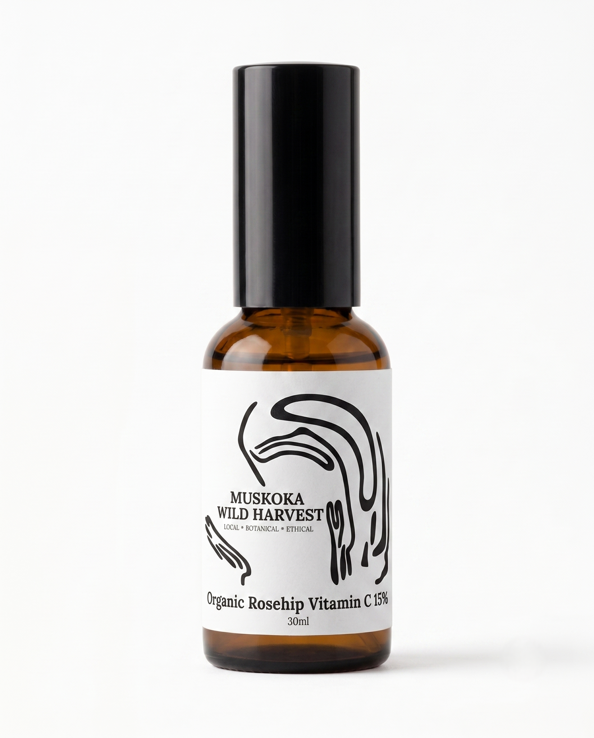 WILD ORGANIC ROSE HIP VITAMIN C 15% SERUM