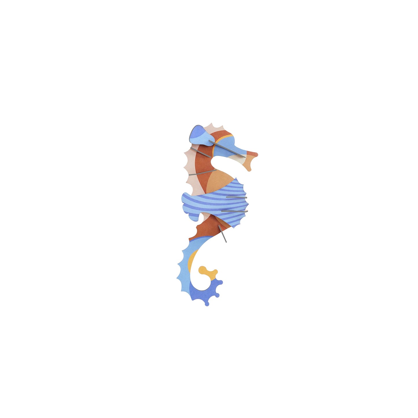 Hippocampe anneau bleu