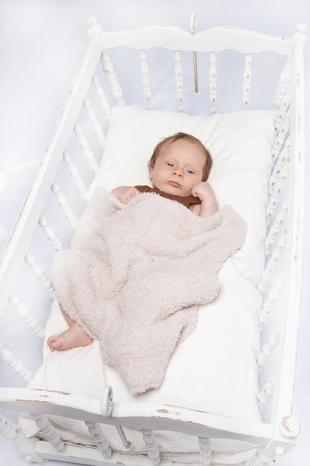 Doudou double couche rose poudré