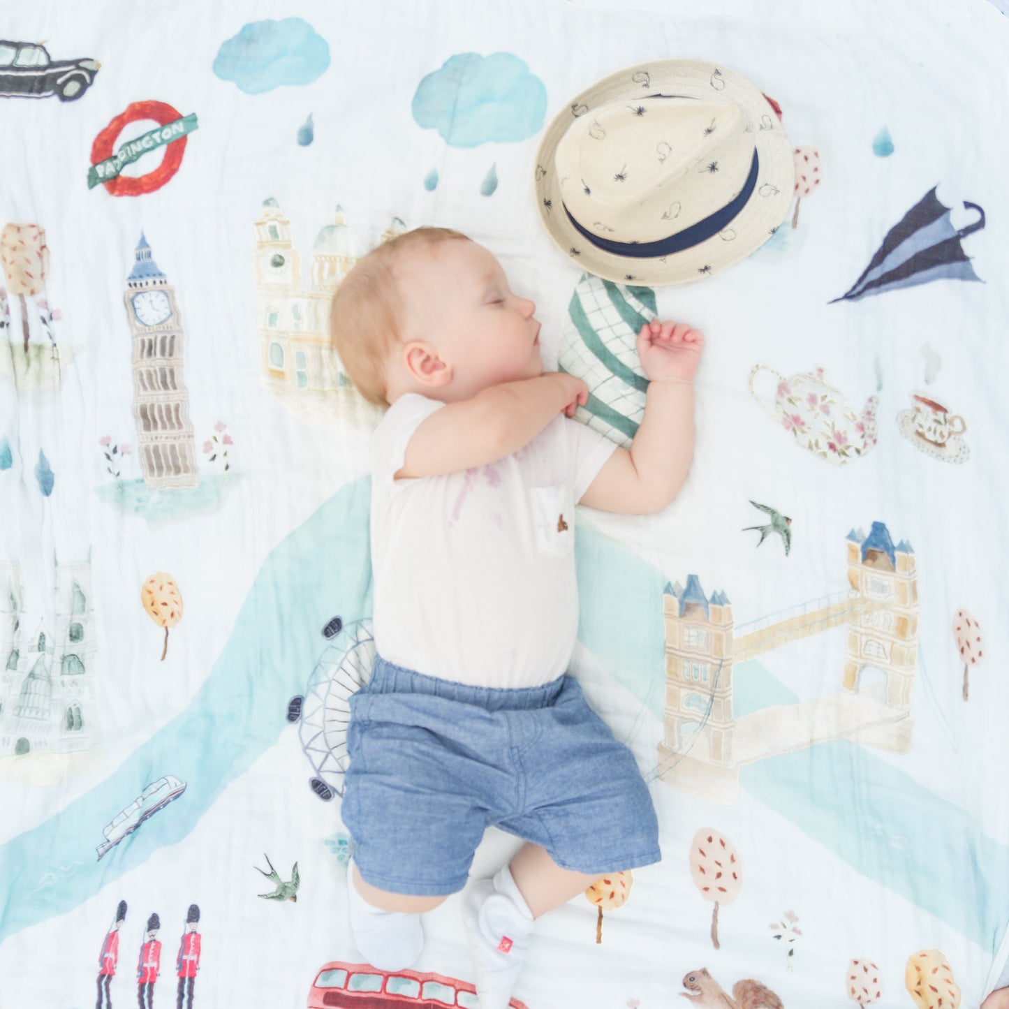 Muslin Swaddle - London