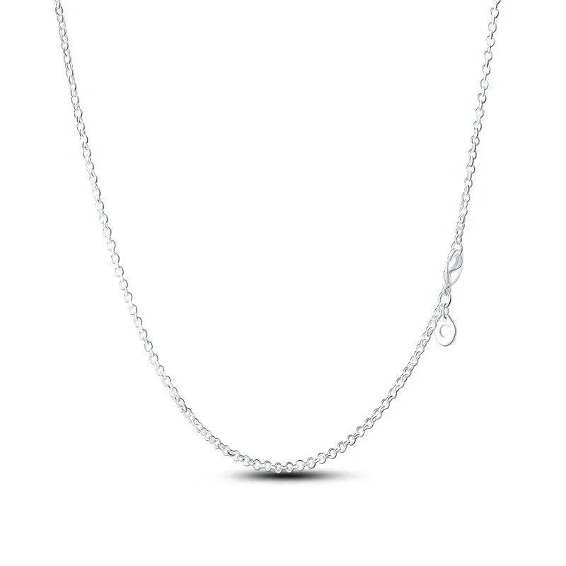Collier classique en chaîne rolo en argent sterling