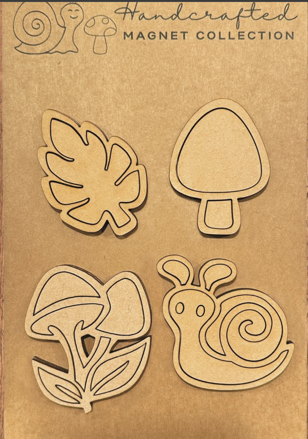 Handcrafted Magnet Sets-Snail Set