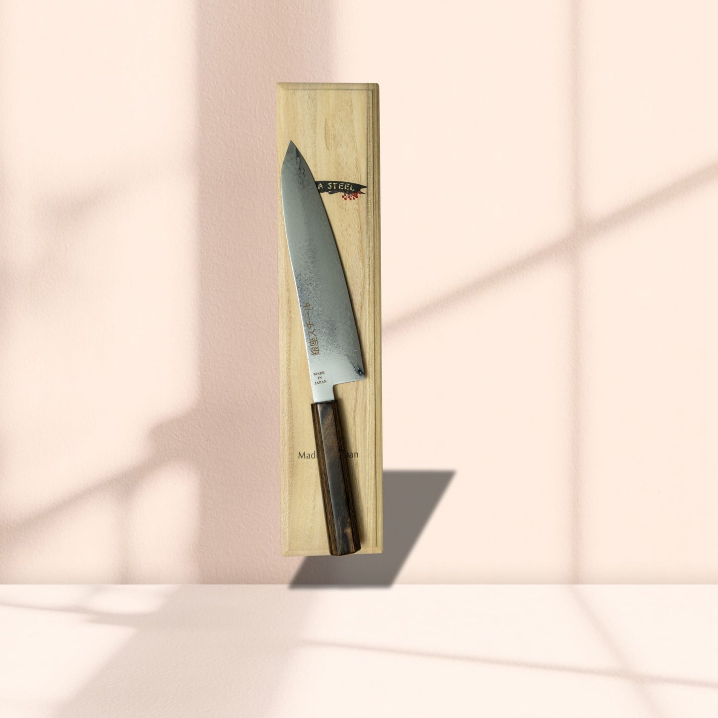 Série Seiryū (青龍) - Couteau de chef 210mm en acier Damas VG10