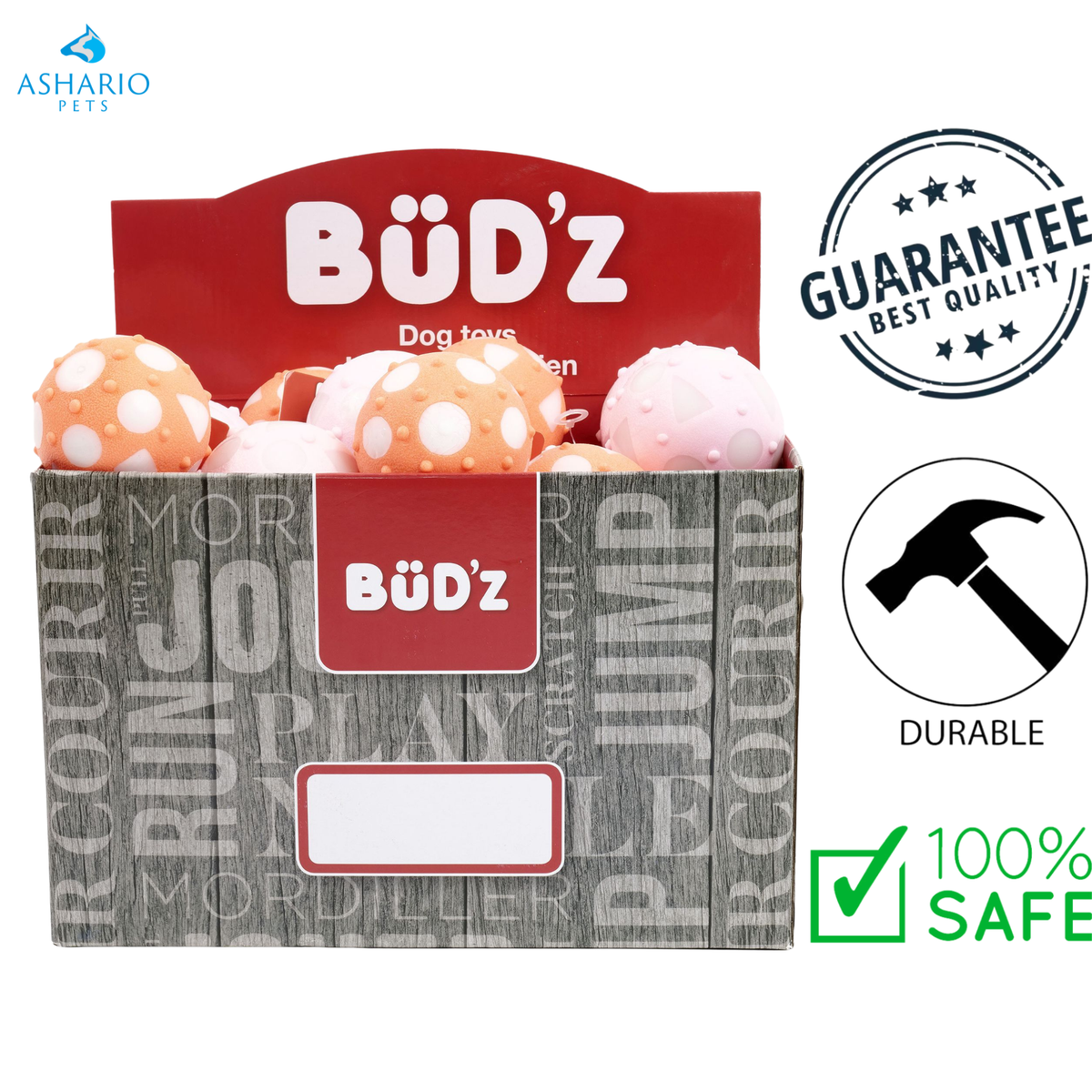 BuD'z - Large Rubber Balls