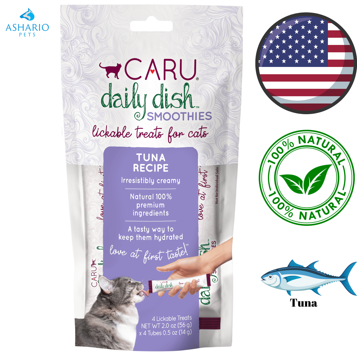 Caru - Daily Dish Smoothie Cat Treats
