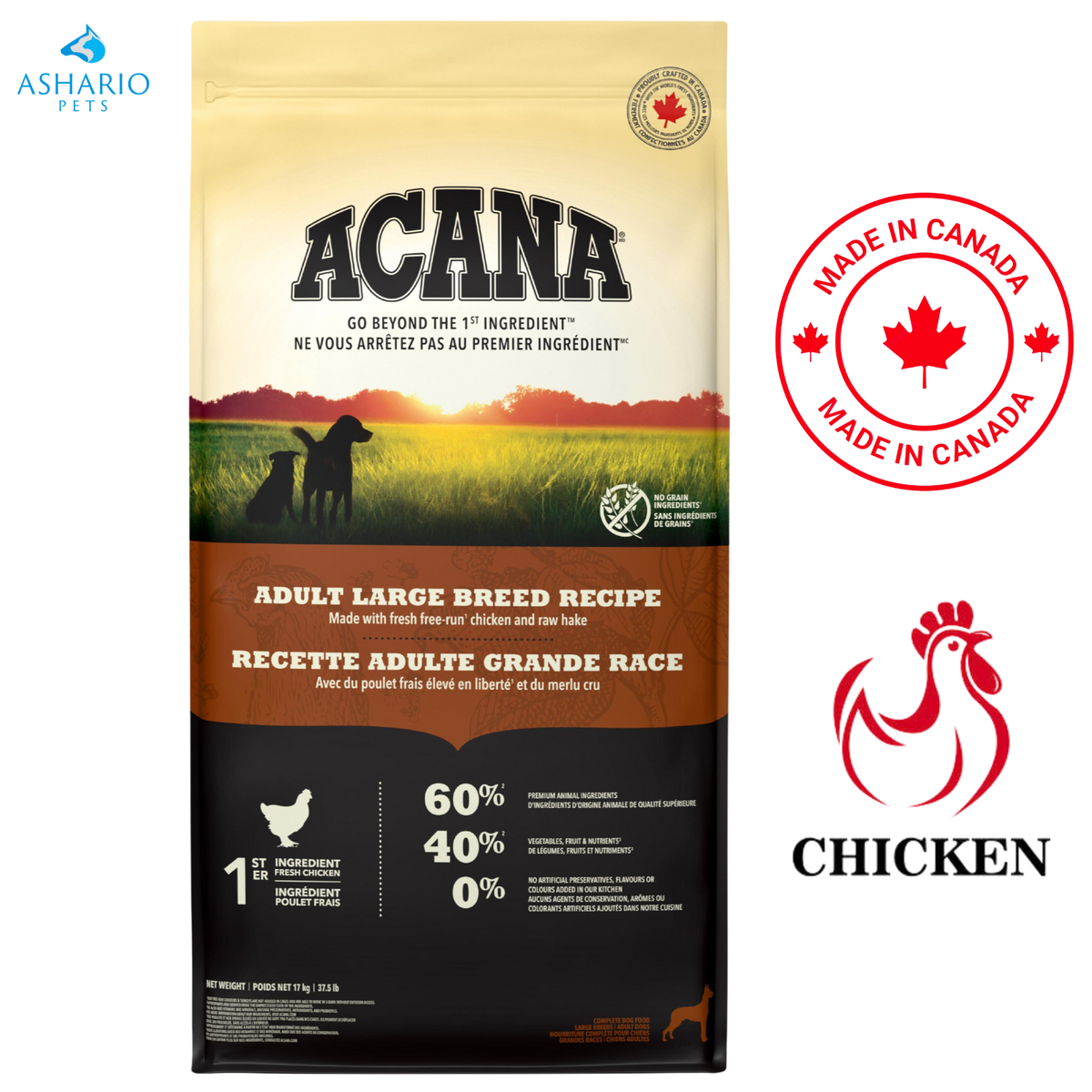 Acana - Chicken Large Breed Adult Dry Dog Food
