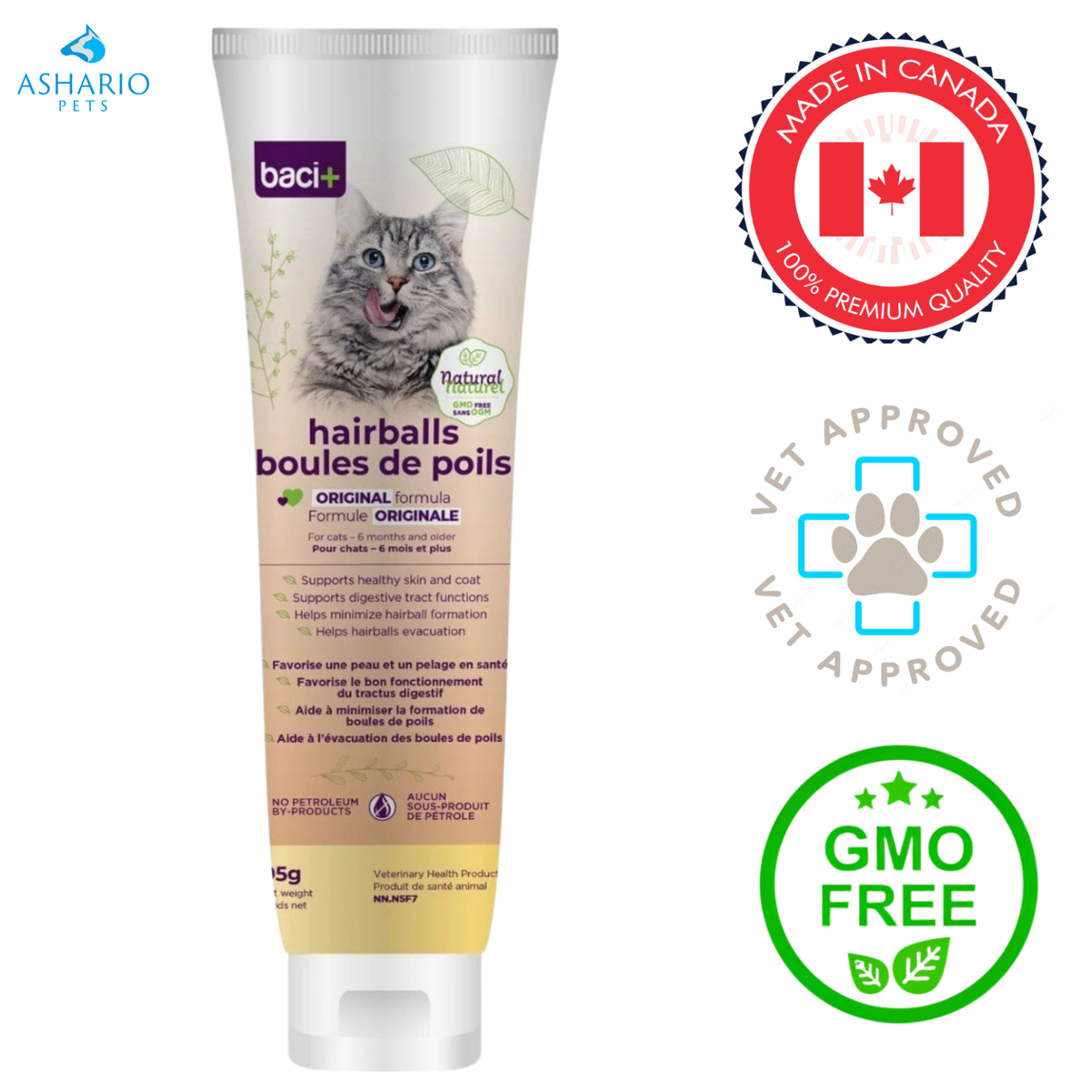 Baci+ - Wellbeing Hairball Treatment Paste Original Formula