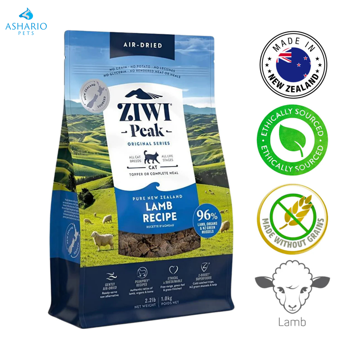 ZIWI - Lamb Air Dried Cat Food