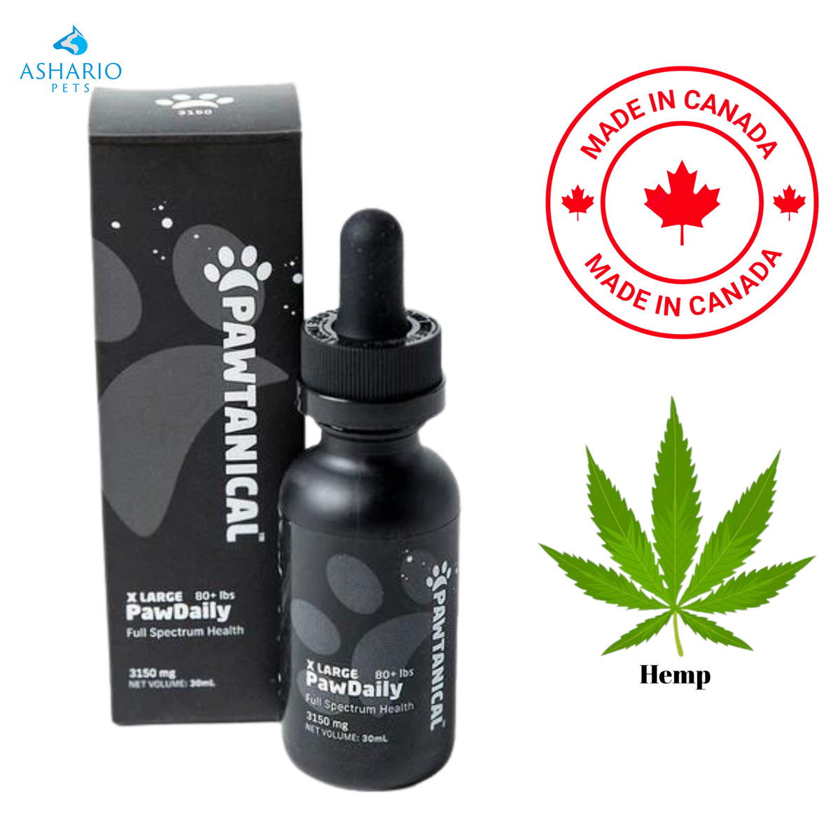Pawtanical - PawDaily Hemp Oil For Dogs