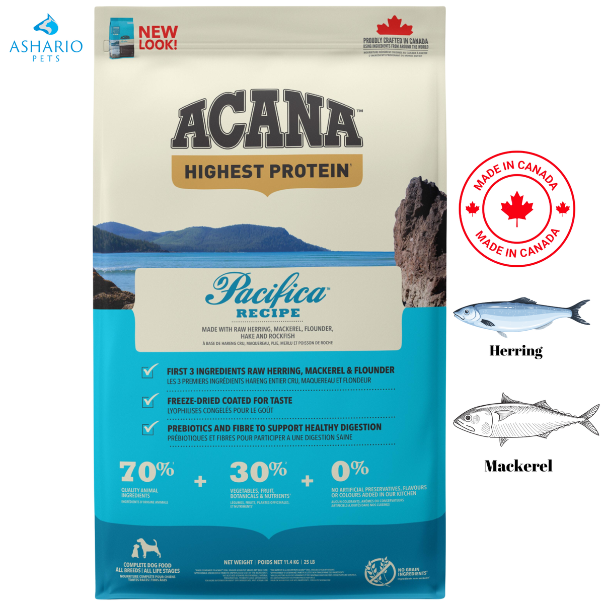 Acana - Pacifica Adult Dry Dog Food
