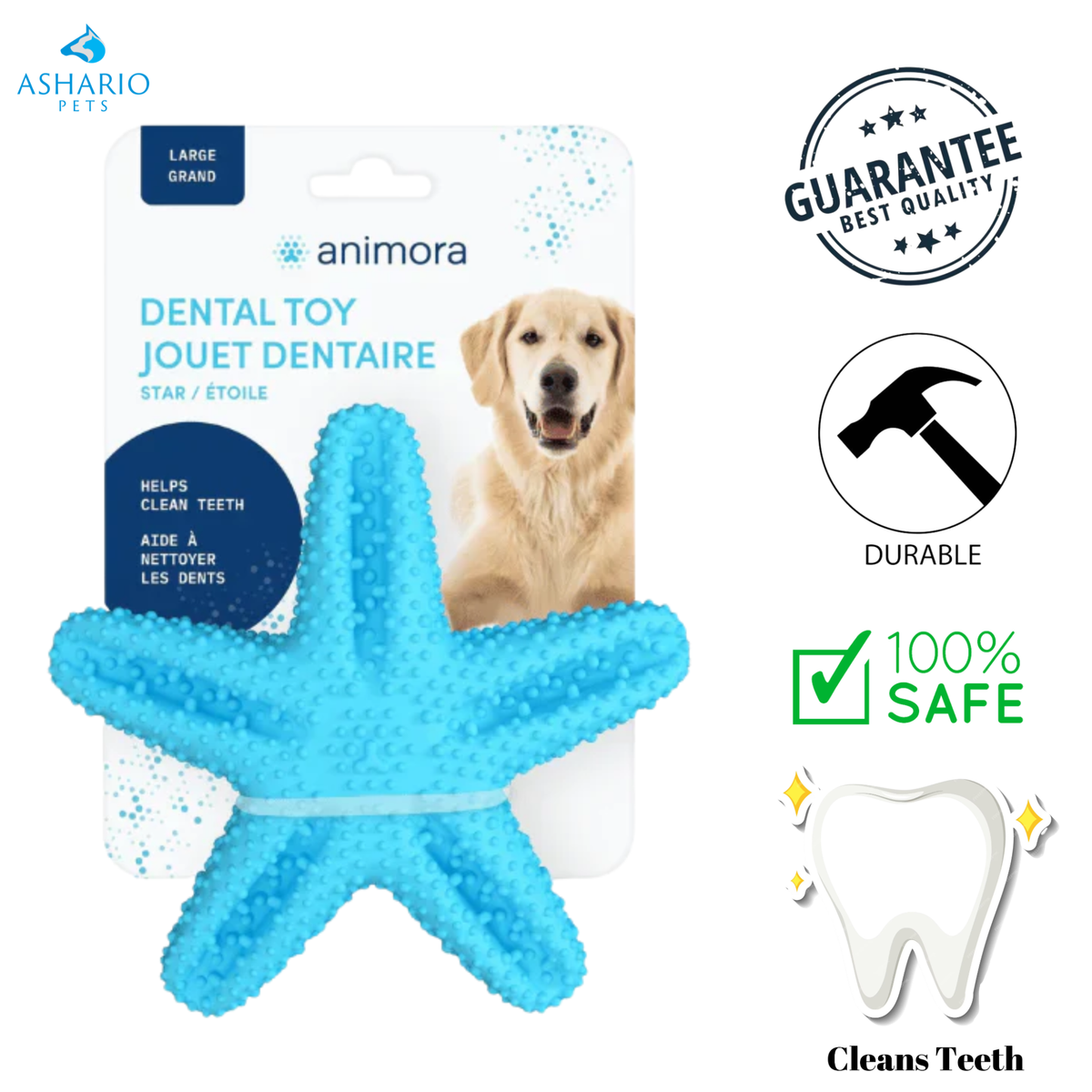 Animora - Dental Star Dog Toy