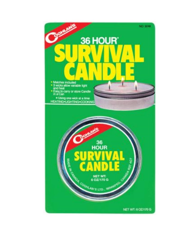 Bougie de survie 36 heures de Coghlan's