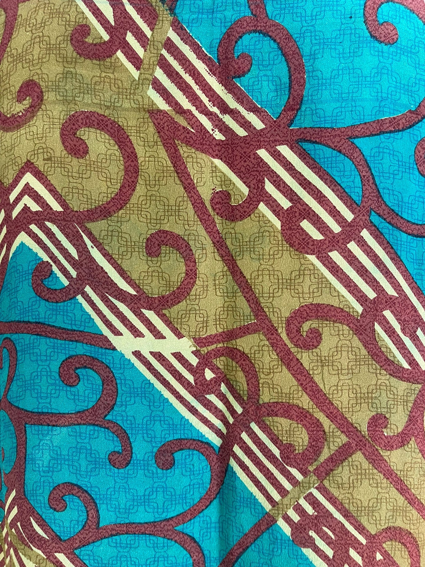 PRC5939 Veste Avatar à manches kimono en pure soie avec ceinture